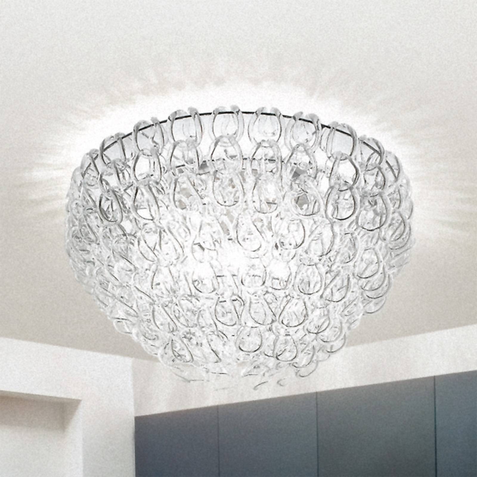 Glas-Deckenleuchte Giogali, 60 cm Glas-Deckenleuchte Giogali, 60 cm von Vistosi