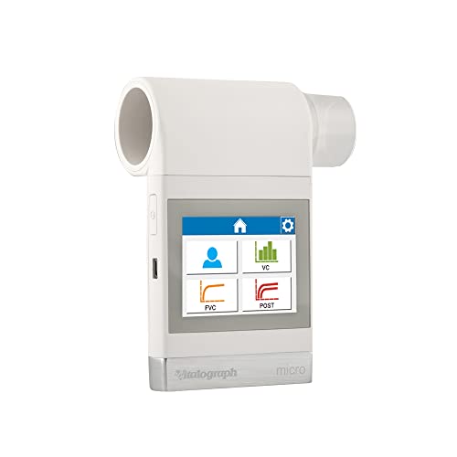 Vitalograph micro Spirometer mit PDF-Berichtssoftware von Vitalograph