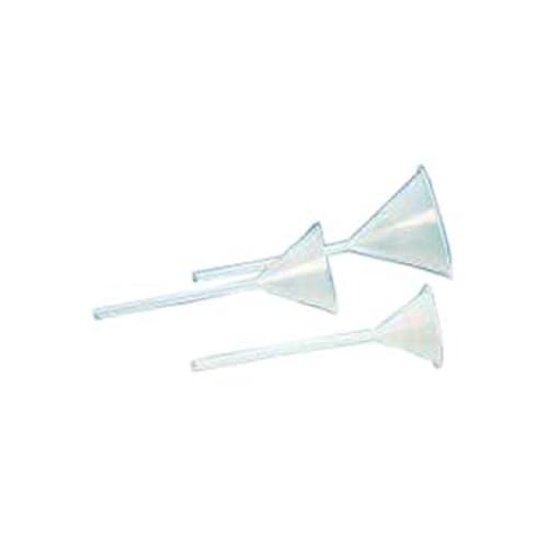 Vitlab Polypropylen Analysentrichter, Transparent, 225ml Kapazität, 91mm Durchmesser, 227mm Länge, 10 Stück von Vitlab