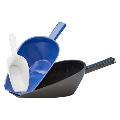 Vitlab HDPE Industrieschaufel, Natur, 65ml Kapazität, 185mm Länge, 12 Stück von Vitlab