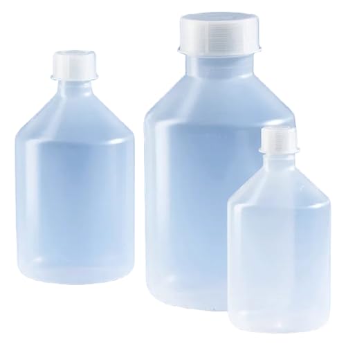 Vitlab Polypropylen Steilbrustflasche mit Schraubkappe, Enghals, Transparent, GL 45 Gewinde, 5000ml Kapazität, 178mm Durchmesser, 315mm Höhe Vitlab Polypropylen Steilbrustflasche mit Schraubkappe, Enghals, Transparent, GL 45 Gewinde, 5000ml Kapazität, 178mm Durchmesser, 315mm Höhe von Vitlab