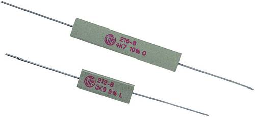 VitrOhm KHS500KB-AX-R68AA Hochlast-Widerstand 0.68Ω axial bedrahtet 5W 10% von VitrOhm