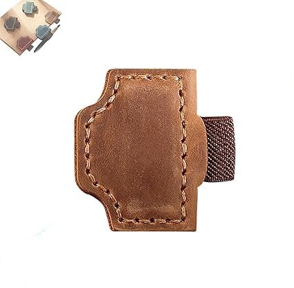 Bygone Mark Bookmark with Pen Holder,Personalized Magnetic Leather Pen Holder Bookmark, Bygonemark, Magnetic Leather Book Mark, Suitable for Travelers (Brown) von Vitrywei