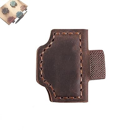 Bygone Mark Bookmark with Pen Holder,Personalized Magnetic Leather Pen Holder Bookmark, Bygonemark, Magnetic Leather Book Mark, Suitable for Travelers (Coffee) von Vitrywei