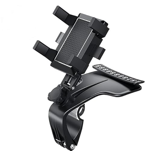 Vitrywei Canknown Phone Holder, Canknown Multifunctional Car Dashboard Mobile Phone Holder, 360 Degrees Rotation Dashboard car Phone Mount,Suitable for All Devices from 3 to 7 Inches (1 pcs) von Vitrywei