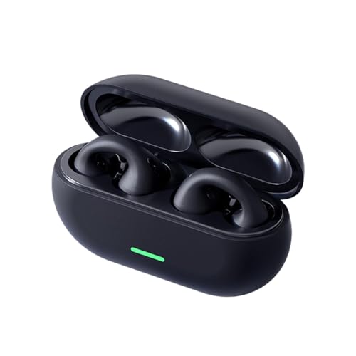Clip On Open -Kopfhörer - Drahtloser Sport -Ohrclip, Leichtes Offener Ohrhörer | Schweißsicheres Knochenleitungs -Headset, Tragbare Wickel -Audio -Ausrüstung Zum Ausführen Von Fahrradwanderungsant Clip On Open -Kopfhörer - Drahtloser Sport -Ohrclip, Leichtes Offener Ohrhörer | Schweißsicheres Knochenleitungs -Headset, Tragbare Wickel -Audio -Ausrüstung Zum Ausführen Von Fahrradwanderungsant von Vitsrisea