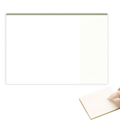 Klebrige Notizen - Wasserdichte Transparente Klebrige Notizpolster, Selbstklebende Durchscheinende Noten | Beschreibbare Durchsichtige Memo-Pads, Glatte Oberflächenkleber-Schreibwaren Für Die Büroschu von Vitsrisea