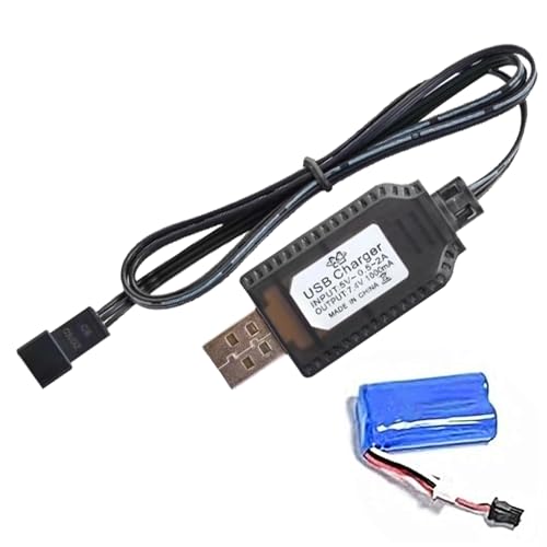 USB-Lithium-Akkuladegerät – SM-Anschluss-Stromkabel, Drohnen-Akkuanschluss | 7,4-V-RC-Flugzeug-Ladekabel, USB-Schnellladekabel, Lithium-Ladekabel Für Elektrospielzeug, Outdoor-Akkus USB-Lithium-Akkuladegerät – SM-Anschluss-Stromkabel, Drohnen-Akkuanschluss | 7,4-V-RC-Flugzeug-Ladekabel, USB-Schnellladekabel, Lithium-Ladekabel Für Elektrospielzeug, Outdoor-Akkus von Vitsrisea