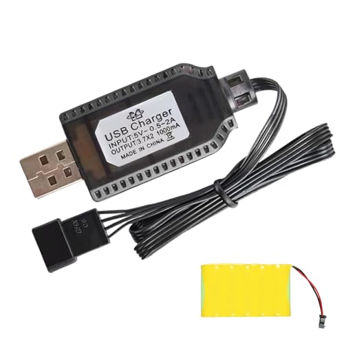 USB Lithium -Batterie -Ladegerät - 7,4 V Smart Ladekabel, Schnellstromadapter | SM-2P SM-3P SM-4P-Drohnen-Ladekabel, Tragbarer RC-Batterie-Wiederaufladung, Automatischer Steckerdraht Für Flugzeug, von Vitsrisea