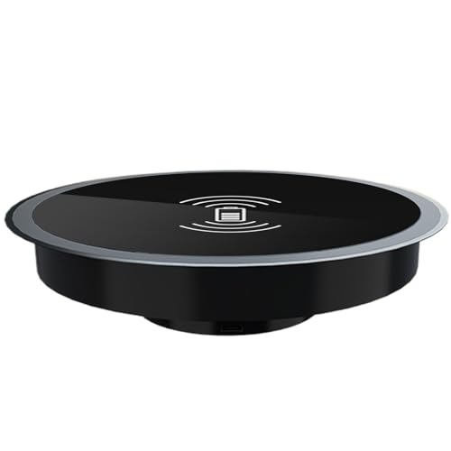 Unter Dem Schreibtisch Wireless Ladegerät - Eingebettetes Schnelles Ladebad, 15W Schnurloser | Unsichtbare Ladebasis, Schlanke Drahtlose Matte Für Schreibtisch, Tabletop, Möbel, Nachttisch O Unter Dem Schreibtisch Wireless Ladegerät - Eingebettetes Schnelles Ladebad, 15W Schnurloser | Unsichtbare Ladebasis, Schlanke Drahtlose Matte Für Schreibtisch, Tabletop, Möbel, Nachttisch O von Vitsrisea