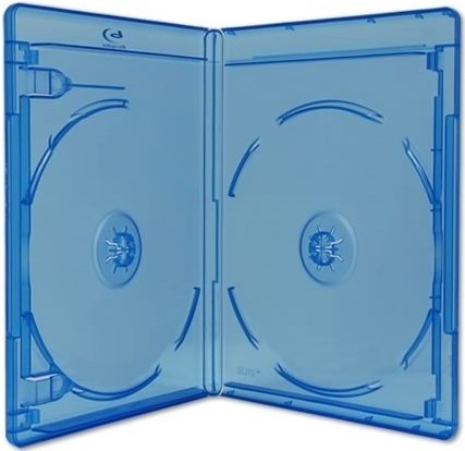 Viva Elite Blu-Ray-Hülle für 2 Disc, schlank, 6 mm, 25 Stück von Viva Elite