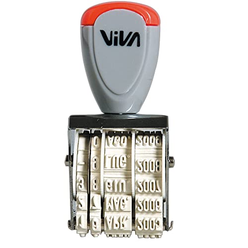 Viva 291 Datumstempel-Fußabdruck-4 mm von Viva