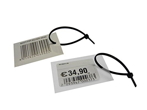 Viva 3190 W Kabelbinder aus Nylon auto-stringenti, 100 mm x 2,5, 100 Stück, weiß von Viva