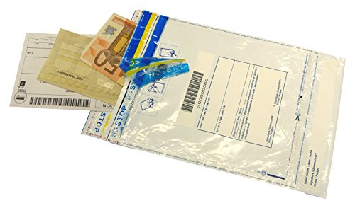 Viva 3705 50 Umschlag von Sicherheit und für Versand aus Polyethylen, 160 x 225 mm, transparent von Viva