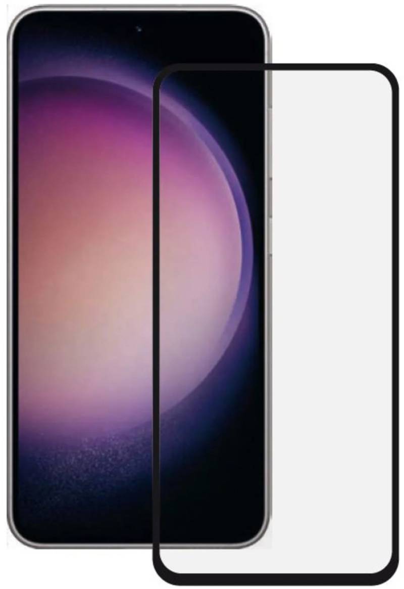 2,5D FullScreen Displayschutzglas für Galaxy S23 FE transparent von Vivanco