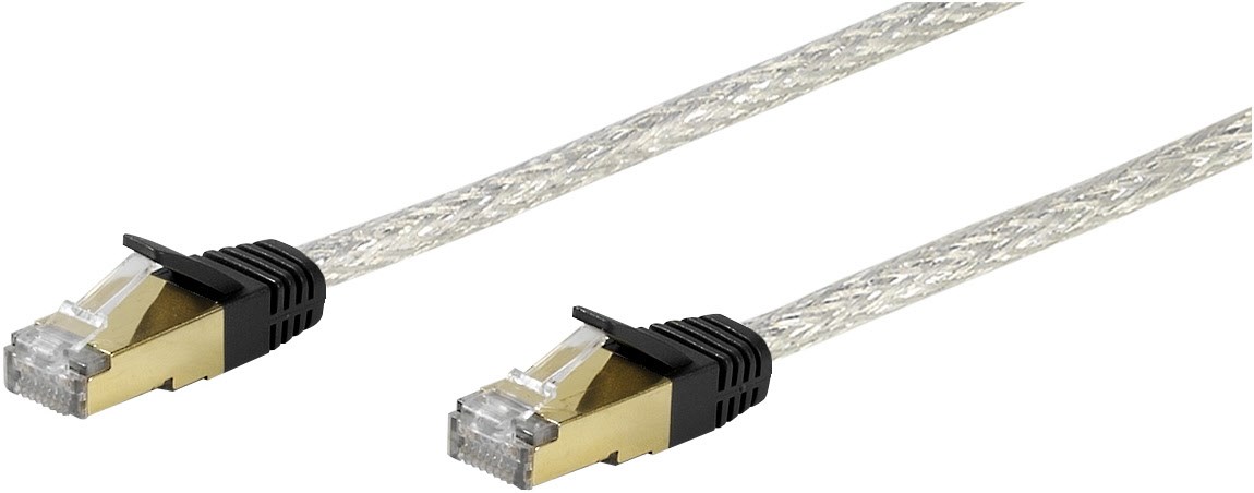 CC N 6 30 6 CAT 6 NW-Kabel 3m transparent von Vivanco