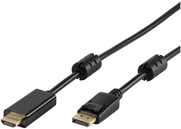 DisplayPort HDMI Kabel (1,8m) von Vivanco