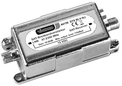 Leistungsverstärker 16-20 dB Breitbandverstärker Leistungsverstärker 16-20 dB Breitbandverstärker von Vivanco