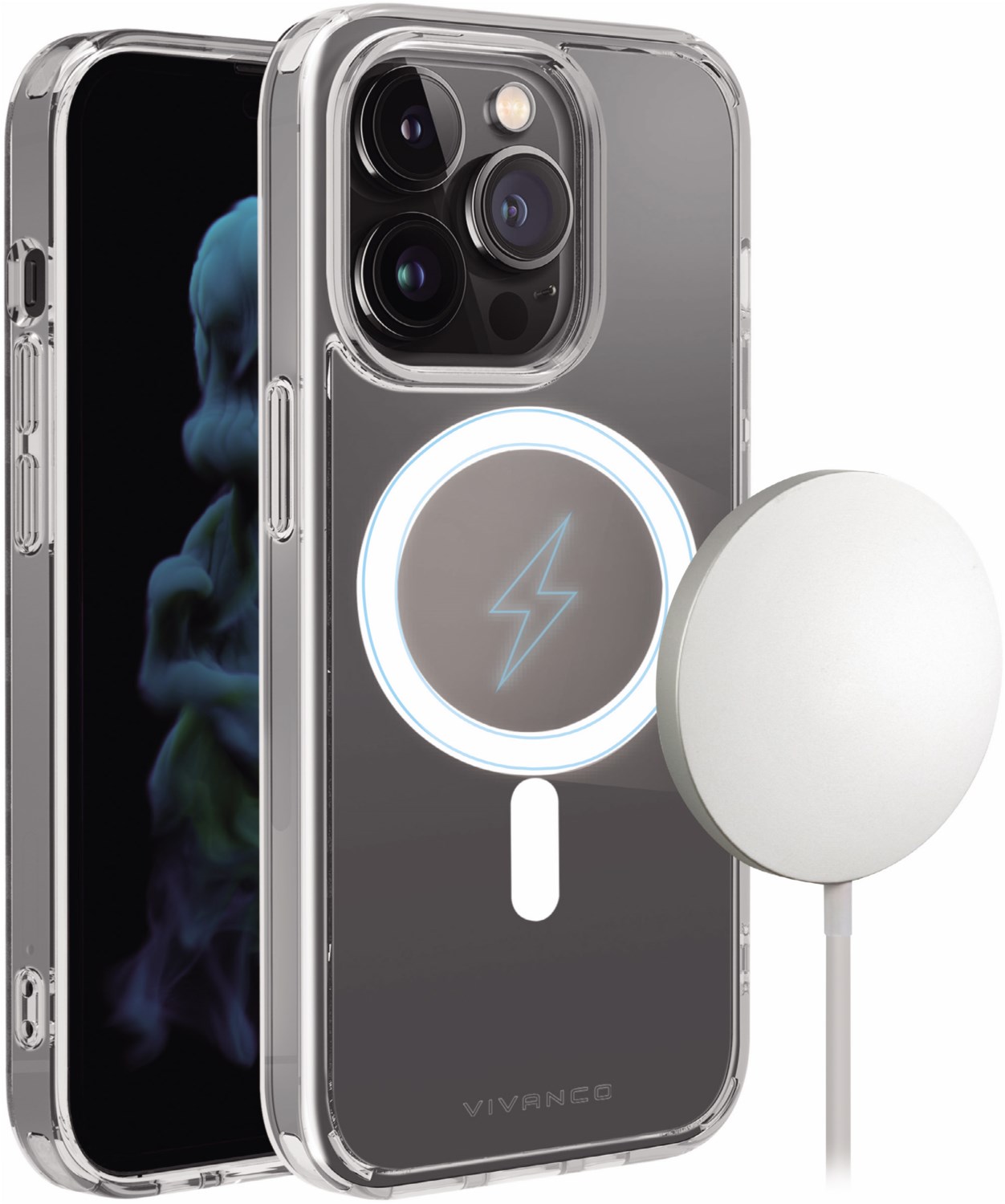 Mag Steady Cover für iPhone 14 Pro Max transparent Mag Steady Cover für iPhone 14 Pro Max transparent von Vivanco