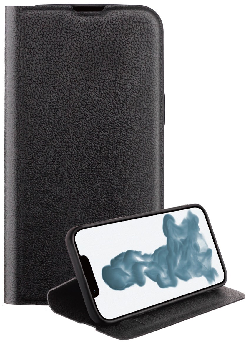 Premium Wallet für iPhone 14 schwarz von Vivanco