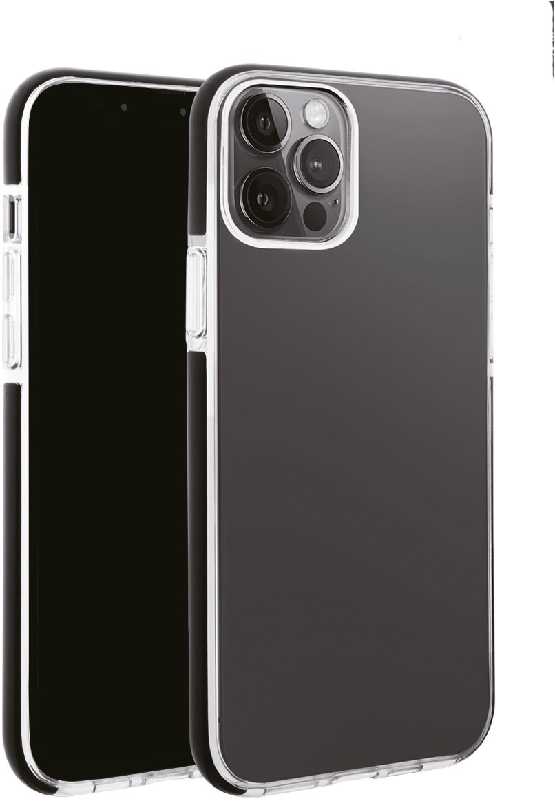 Rock Solid Cover für iPhone 13 Pro Max transparent/schwarz Rock Solid Cover für iPhone 13 Pro Max transparent/schwarz von Vivanco