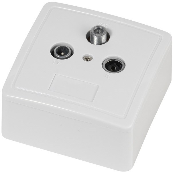STO AP/UP S1 Antennendose STO AP/UP S1 Antennendose von Vivanco