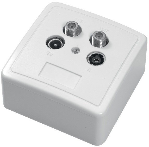 STO S2 AP/UP-N Antennendose STO S2 AP/UP-N Antennendose von Vivanco