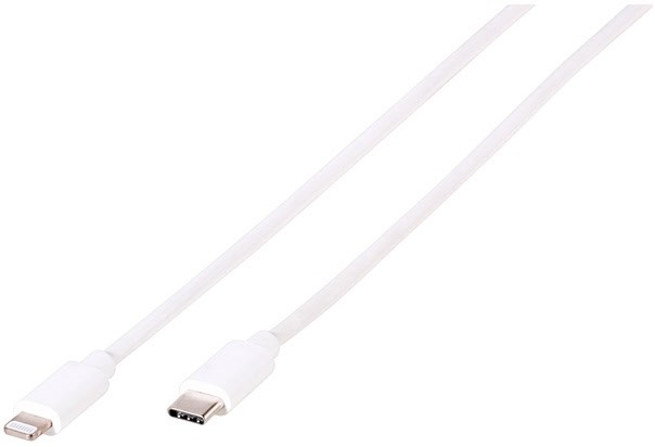 USB-C/Lightning Kabel (1m) weiß von Vivanco