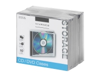 Vivanco 31693, Schmuckschatulle, 1 Disks, Schwarz, Transparent, 124 mm, 142 mm, 100 mm von Vivanco