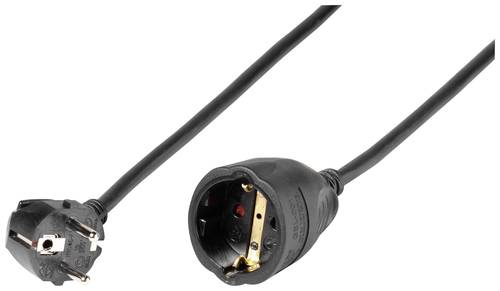 Vivanco 61157 Strom Verlängerungskabel 16A Schwarz 10.00m H05VV-F 3G 1,5mm² Vivanco 61157 Strom Verlängerungskabel 16A Schwarz 10.00m H05VV-F 3G 1,5mm² von Vivanco