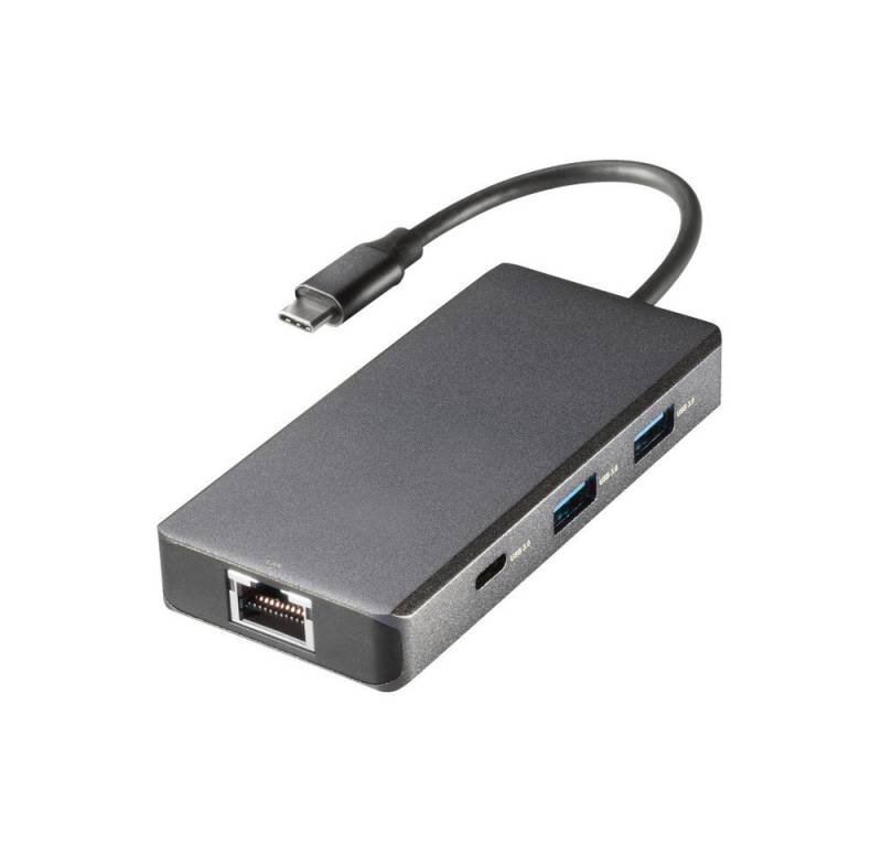 Vivanco 6in1 USB-C® Aluminium Multiport Hub (45964) Adapter von Vivanco