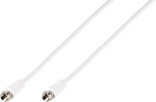 Vivanco Antennen, SAT Anschlusskabel [1x F-Stecker - 1x F-Stecker] 3.00m 90 dB Folienschirm, Geflech von Vivanco