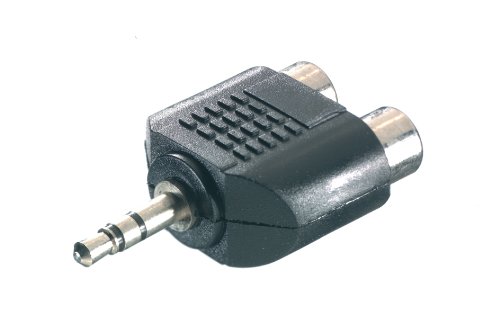 Vivanco Audio Adapter 2x Cinch Kupplung <-> 3.5 mm Klinken-Stecker Vivanco Audio Adapter 2x Cinch Kupplung <-> 3.5 mm Klinken-Stecker von Vivanco