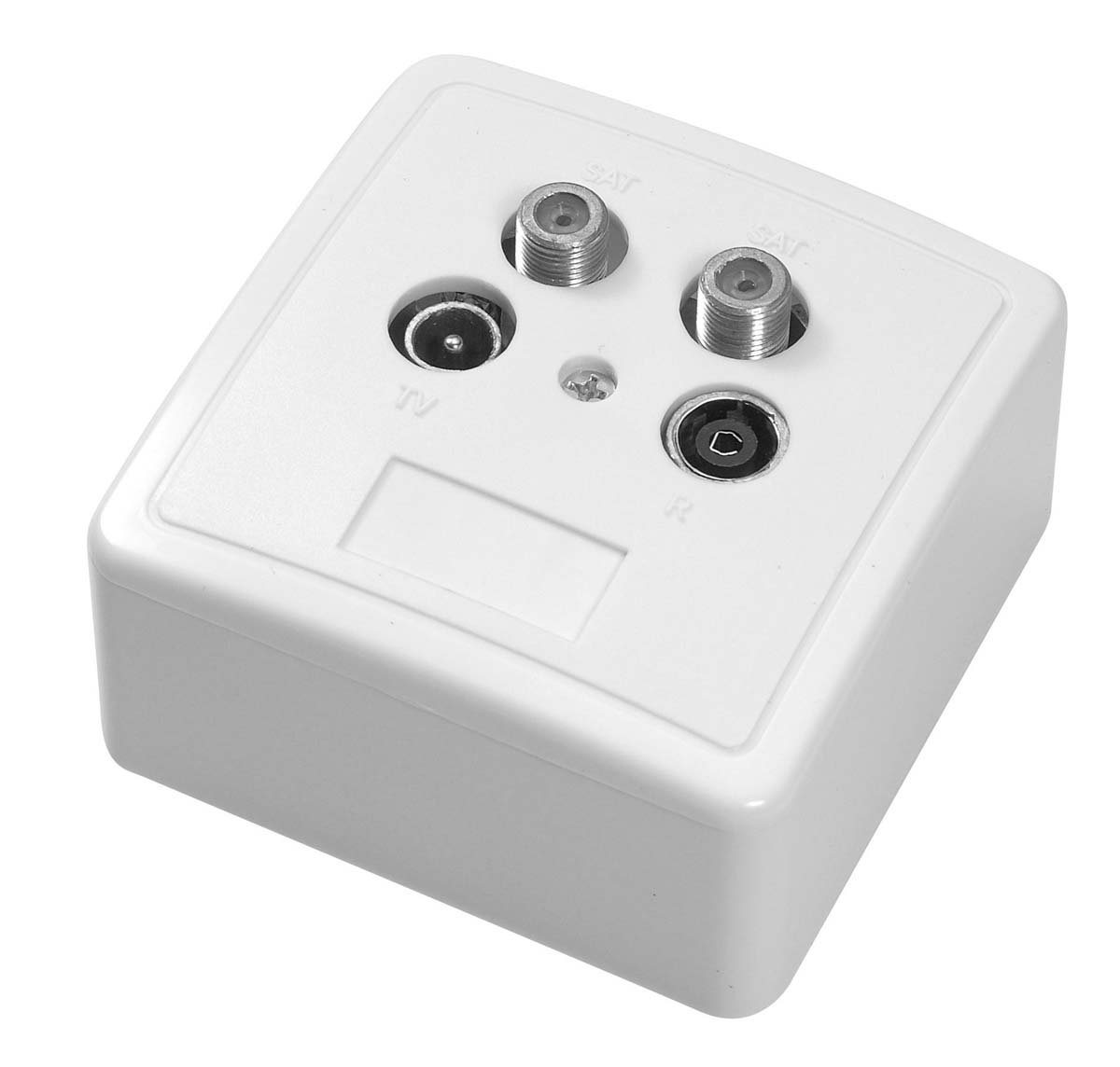 Vivanco Audio- & Video-Kabel, Antennendose, Twin Sat Aufputzdose, SAT, TV, RD Vivanco Audio- & Video-Kabel, Antennendose, Twin Sat Aufputzdose, SAT, TV, RD von Vivanco
