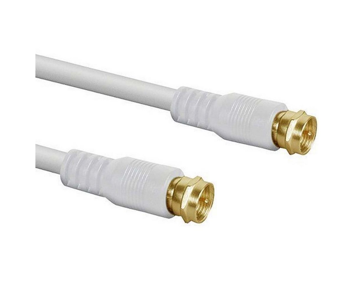 Vivanco Audio- & Video-Kabel, Antennenkabel, (1 cm), vergoldet, 110dB von Vivanco