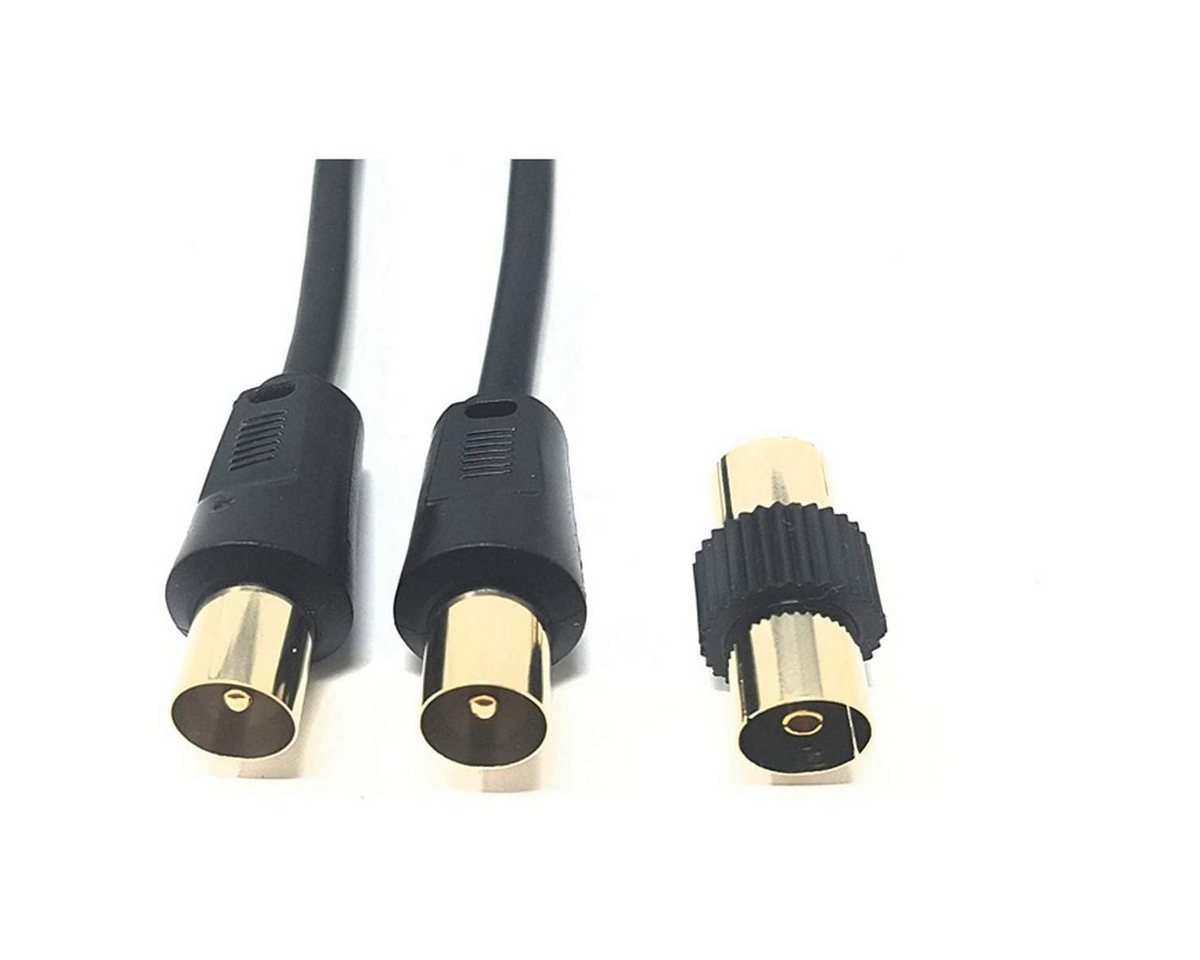 Vivanco Audio- & Video-Kabel, Antennenkabel, (1.5 cm), vergoldet, 120dB von Vivanco
