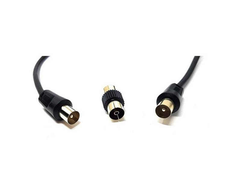 Vivanco Audio- & Video-Kabel, Antennenkabel, (150 cm), vergoldet, 120dB von Vivanco