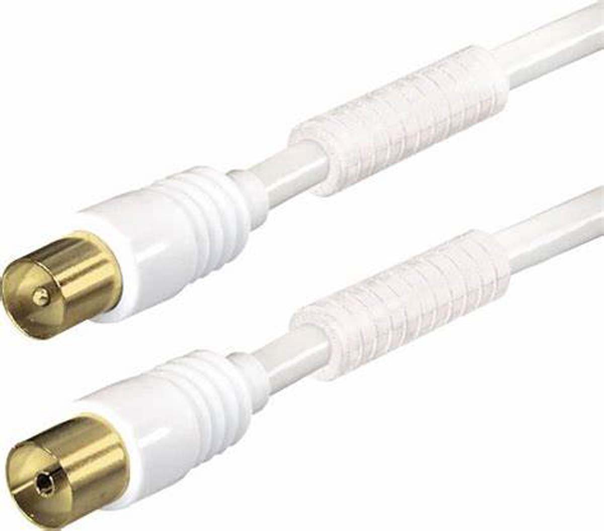 Vivanco Audio- & Video-Kabel, Antennenkabel, (150 cm), vergoldet, 90dB von Vivanco
