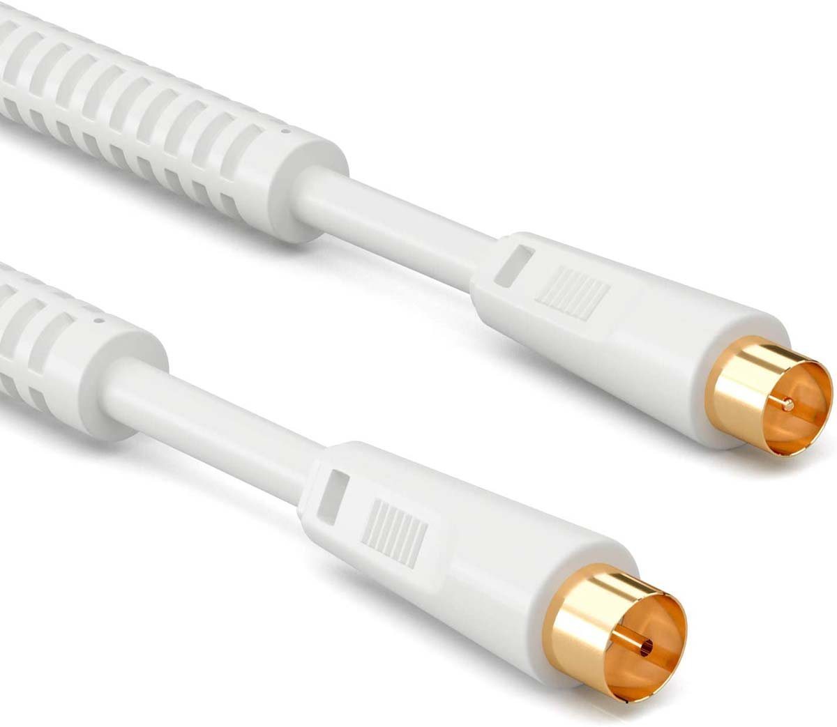 Vivanco Audio- & Video-Kabel, Antennenkabel, (2 cm), vergoldet, 110dB von Vivanco