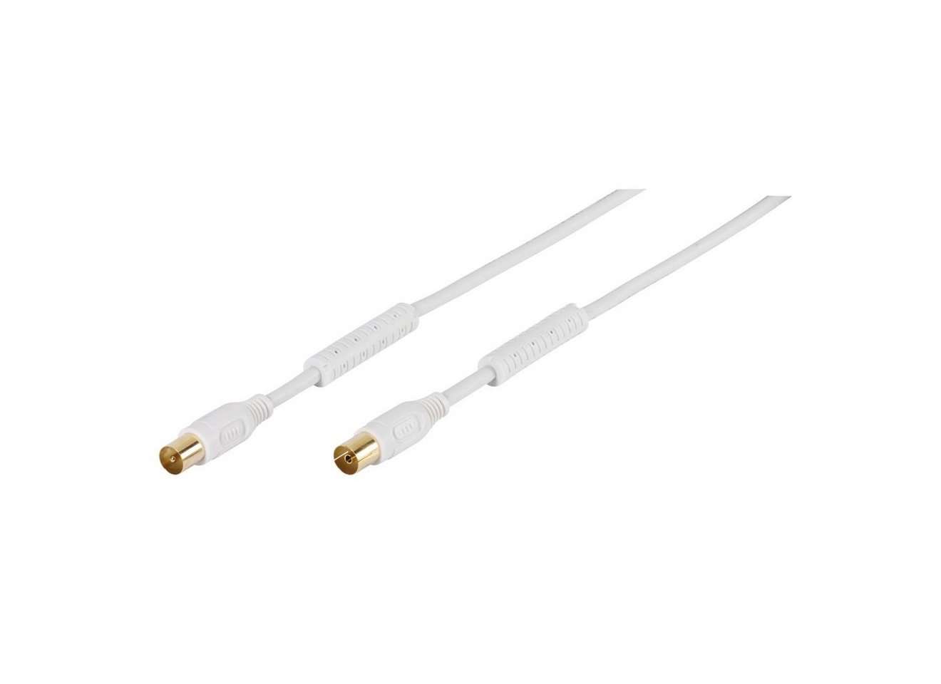 Vivanco Audio- & Video-Kabel, Antennenkabel, (7.5 cm), vergoldet, 100dB von Vivanco