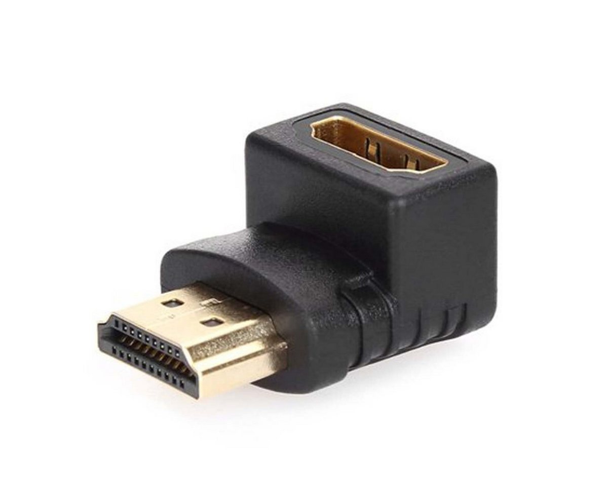 Vivanco Audio- & Video-Kabel, HDMI Adapter, HDMI Adapter, vergoldet, Winkelstecker von Vivanco