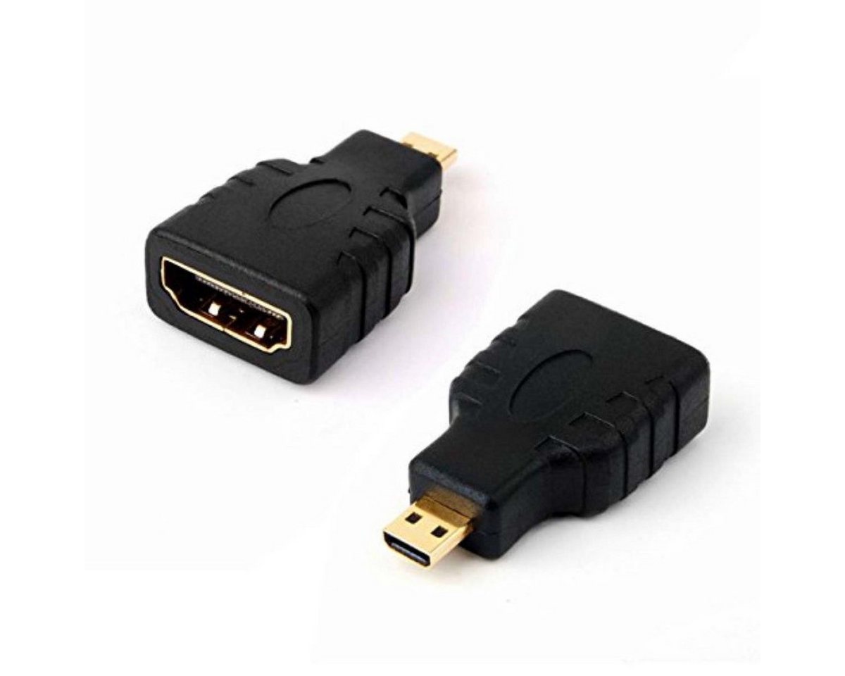 Vivanco Audio- & Video-Kabel, HDMI Adapter zu HDMI Micro, HDMI Adapter zu HDMI Micro (0 cm) von Vivanco
