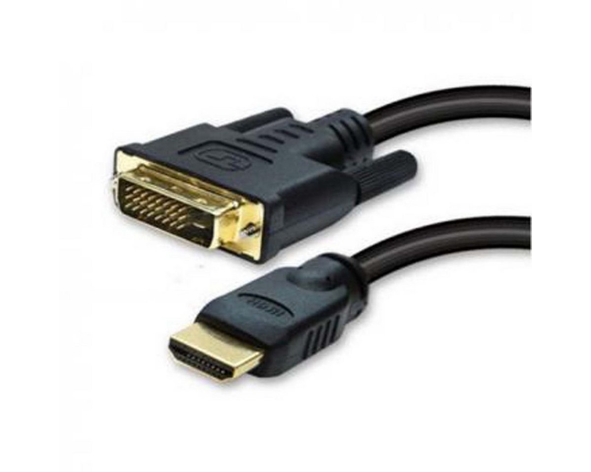 Vivanco Audio- & Video-Kabel, Hdmi zu DVI Kabel, Hadi zu DVI Kabel (200 cm) von Vivanco
