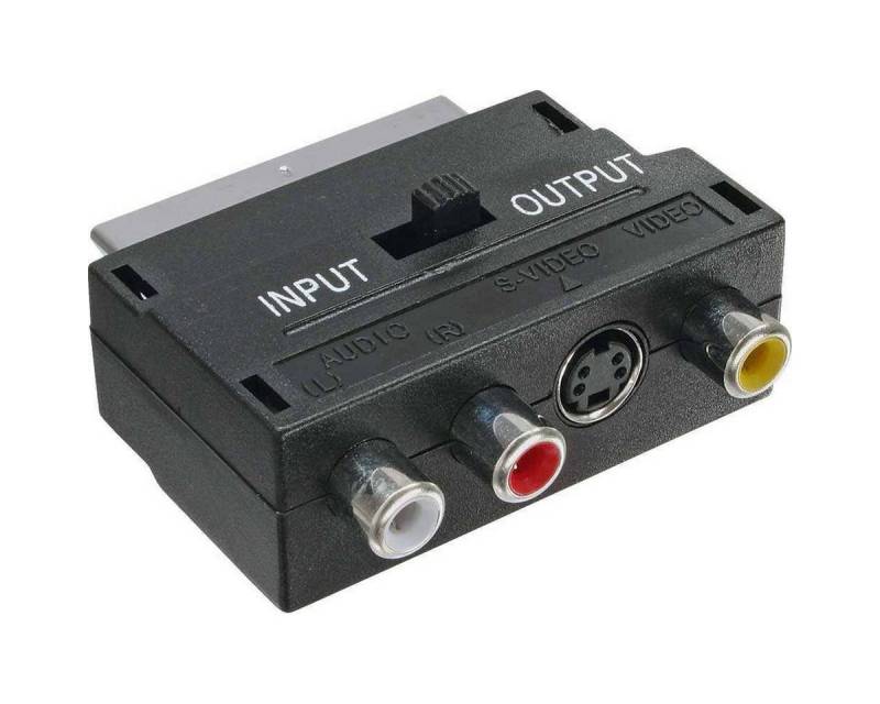 Vivanco Audio- & Video-Kabel, SAT Finder, Scart, Adapter RCA zu Scart von Vivanco