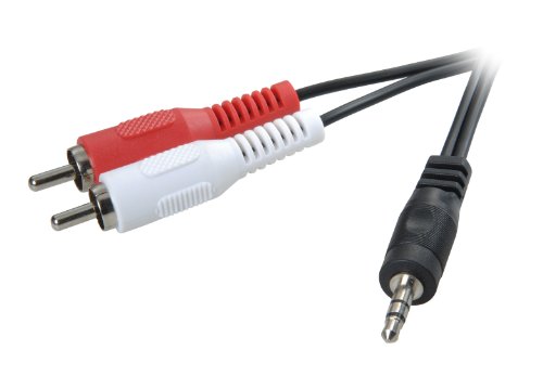 Vivanco Audiokabel, 3,5mm Klinkenstecker <-> 2x Cinchstecker, 5m von Vivanco