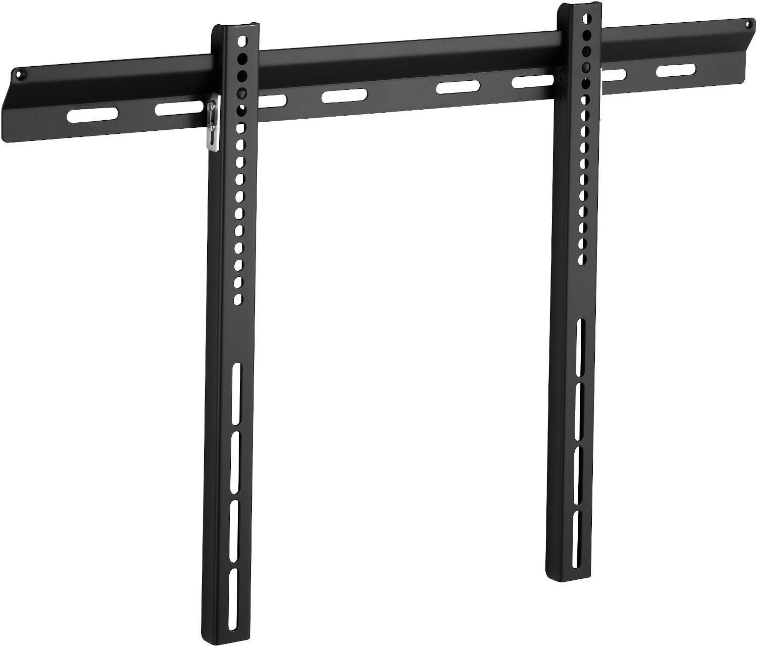 Vivanco BFI 6060 - Klammer - Flachbildschirm - für LCD TV - Stahl - Schwarz - Bildschirmgröße: bis zu 165,1 cm (bis zu 165,10cm (65) ) - Wandmontage von Vivanco