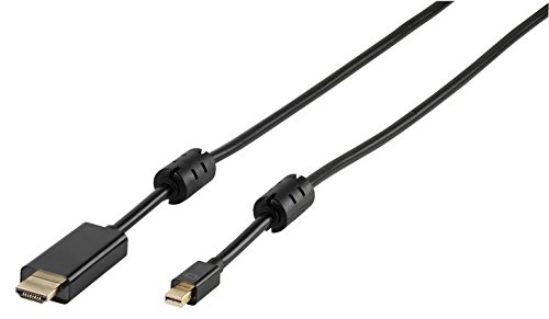 Vivanco CC M 18 MDH HDMI-Kabel (Mini DisplayPort 1,8 m) schwarz von Vivanco