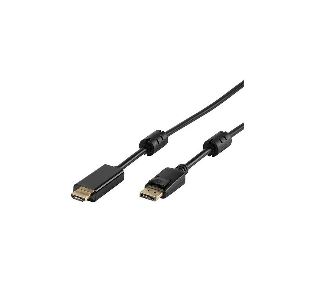 Vivanco DisplayPort HDMI-Kabel, 1,8 m (45343) HDMI-Kabel von Vivanco