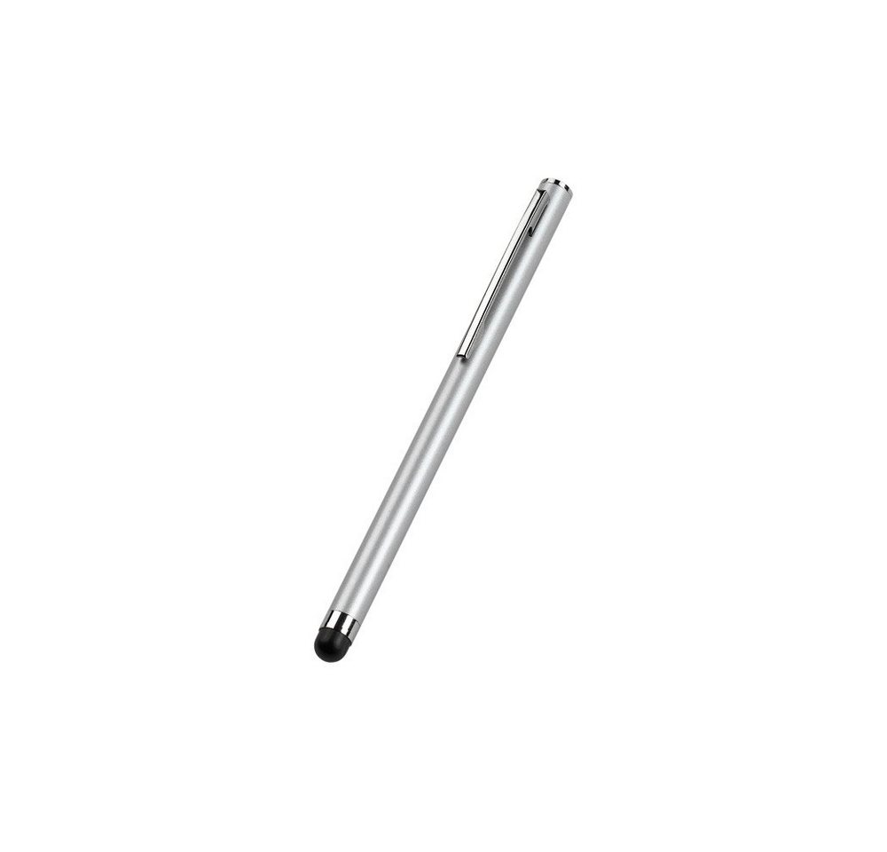 Vivanco Eingabestift Stylus SLIM Eingabestift für kapazitive Displays silber (35570) von Vivanco