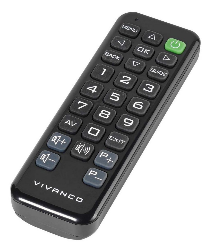 Vivanco Fernbedienung (Zapper Ersatz Fernbedienung kompatibel mit Sony, Sofort einsatzbe) von Vivanco